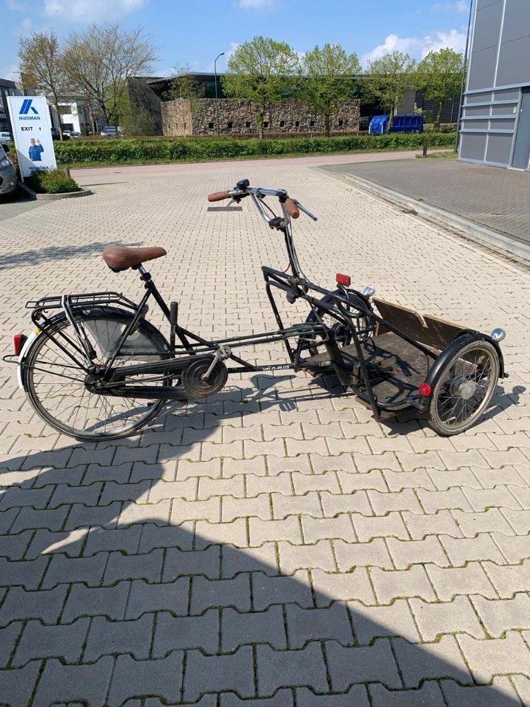 Fiets voor rolstoelvervoer, Gebruikt, Goederen, Opvouwbaar, Ophalen
