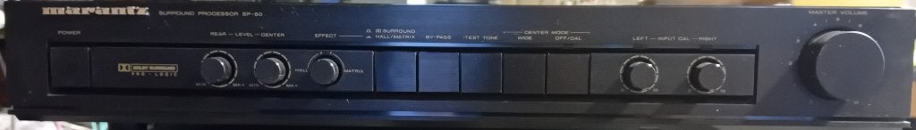 Marantz SP-50 Surround Processor, Marantz, Gebruikt, Ophalen of Verzenden, 60 tot 120 watt
