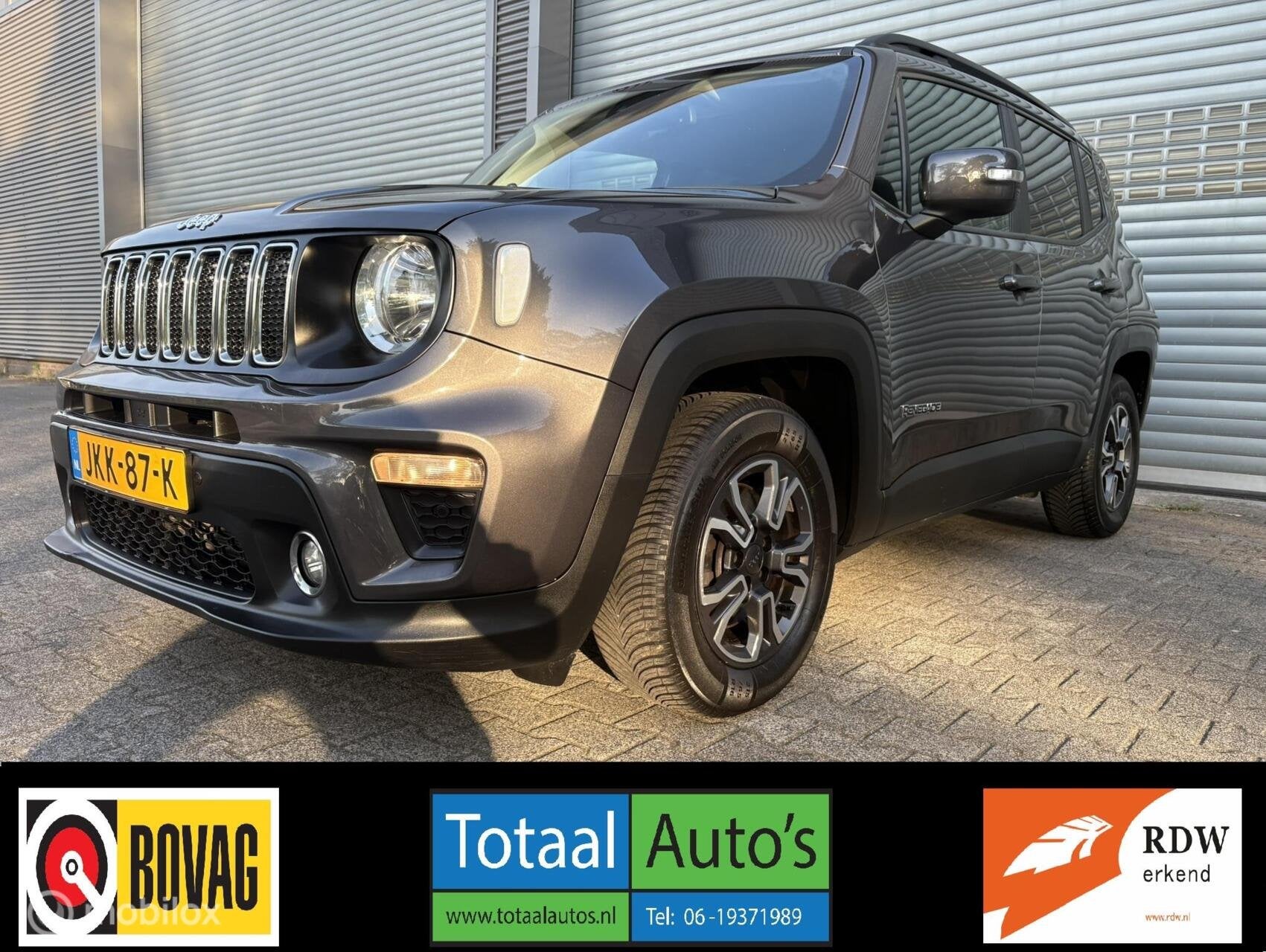 Jeep Renegade 1.3T Limited*NAVI*CRUISE*STOEL VERW*AUTOMAAT, Auto's, Jeep, Gebruikt, 4 cilinders, 151 pk, Bedrijf
