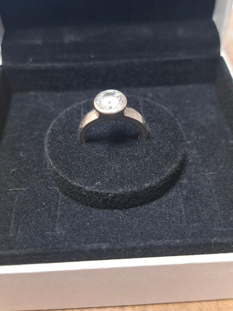Ti sento ring maat 17, Sieraden, Tassen en Uiterlijk, Ringen, Ophalen of Verzenden, Zo goed als nieuw, 17 tot 18, Dame