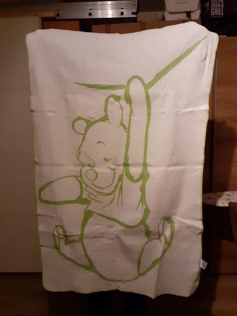 Winnie de Poeh Deken - Zo goed als nieuw!, Ophalen, Zo goed als nieuw, 85 tot 100 cm, Deken