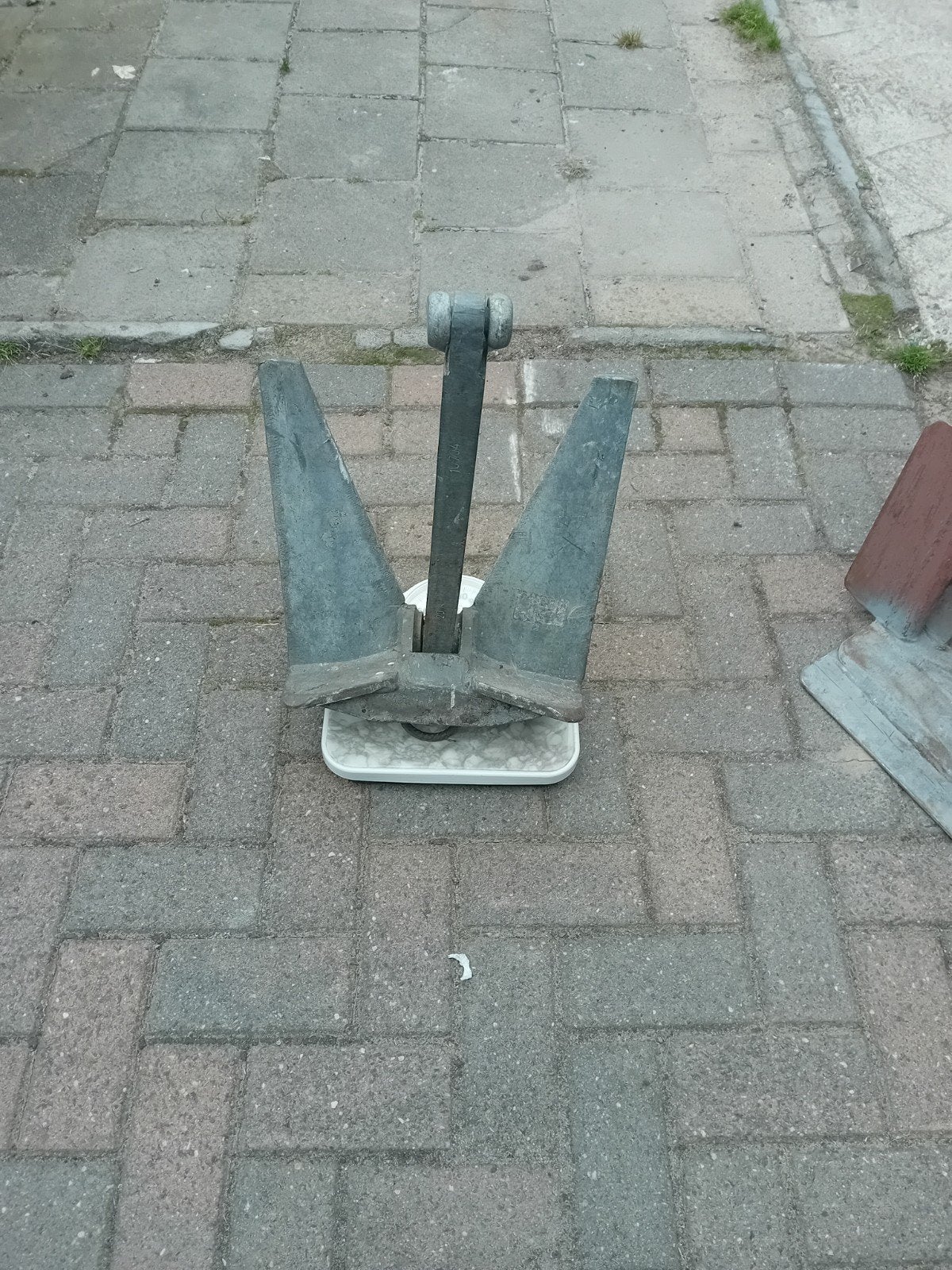 Gebruikt anker - 20 kg, Ophalen of Verzenden, Gebruikt, Overige typen
