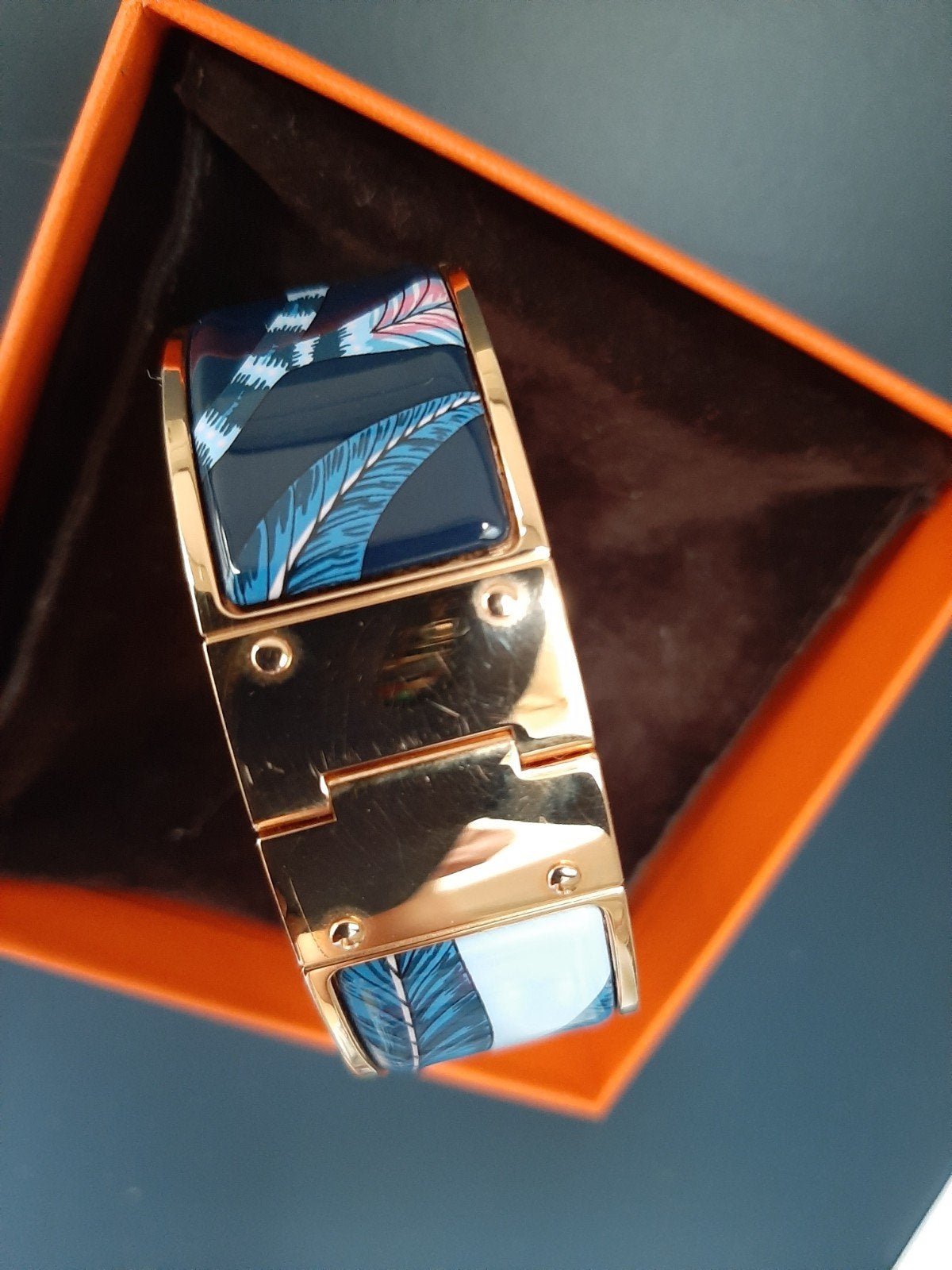 Hermès Armband (jointed bracelet,  wide variant), Sieraden, Tassen en Uiterlijk, Armbanden, Ophalen of Verzenden, Zo goed als nieuw