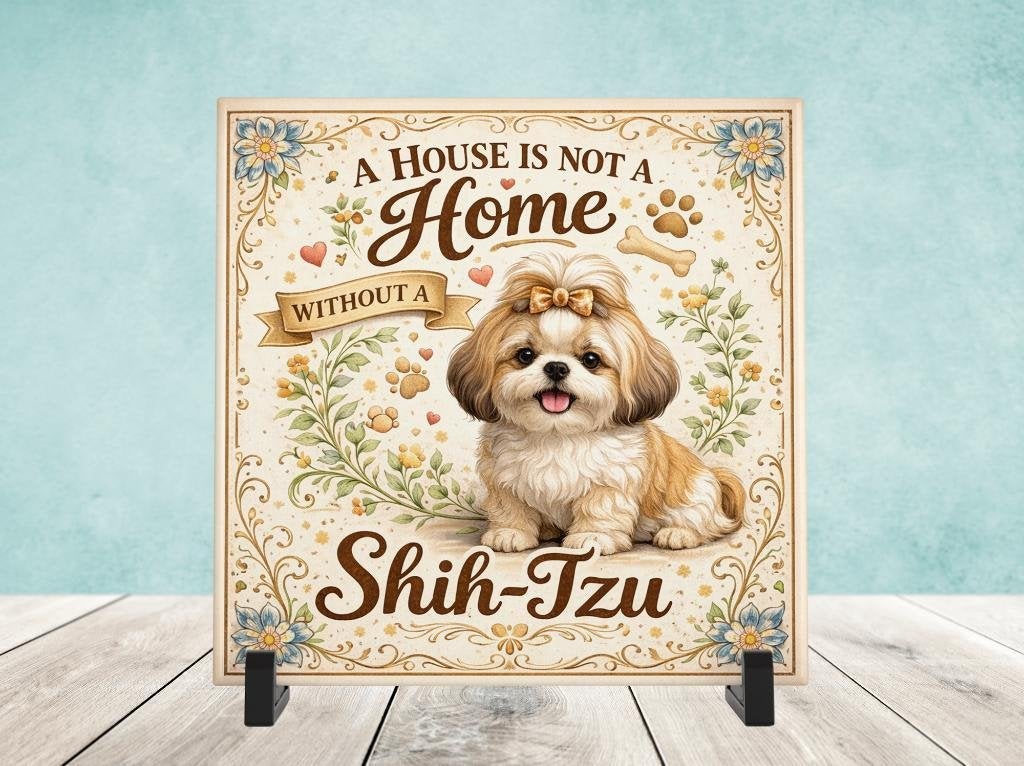 A House is not a Home Without a Shih-Tzu - Tegel, Verzenden, Nieuw