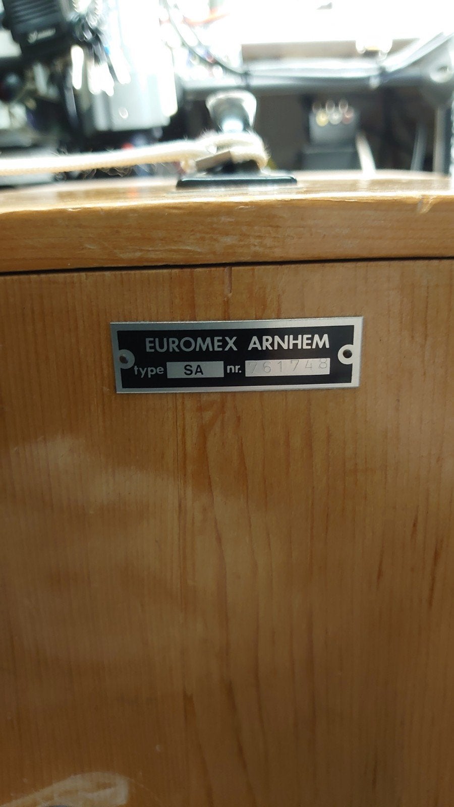 Euromex Arnhem Biologische Microscoop met Accessoires, Ophalen of Verzenden, Gebruikt, 400x tot 1000x, Biologische microscoop