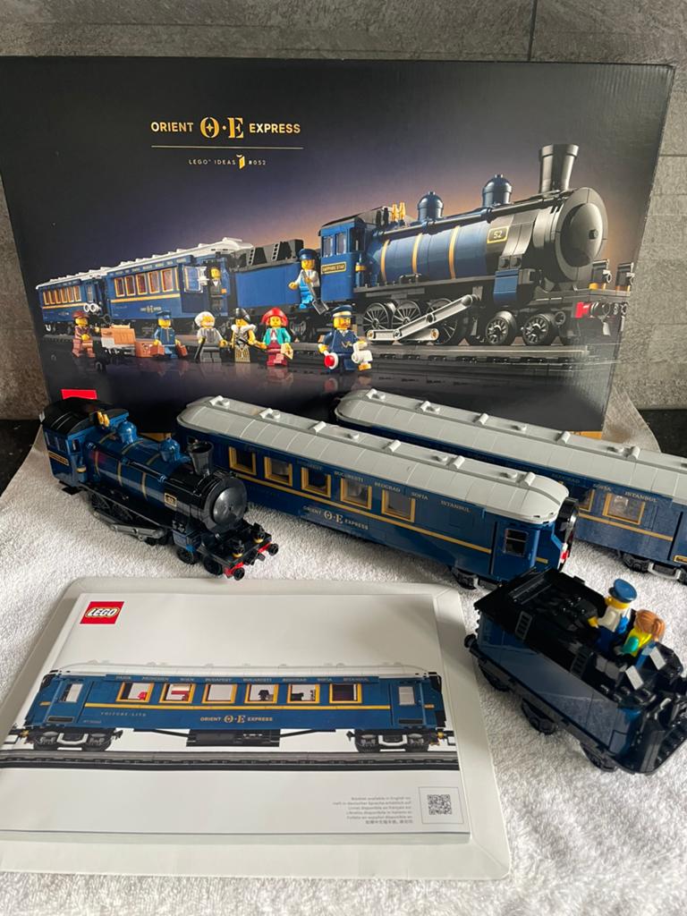 Lego Trein Orient Express 21344, Ophalen of Verzenden, Zo goed als nieuw