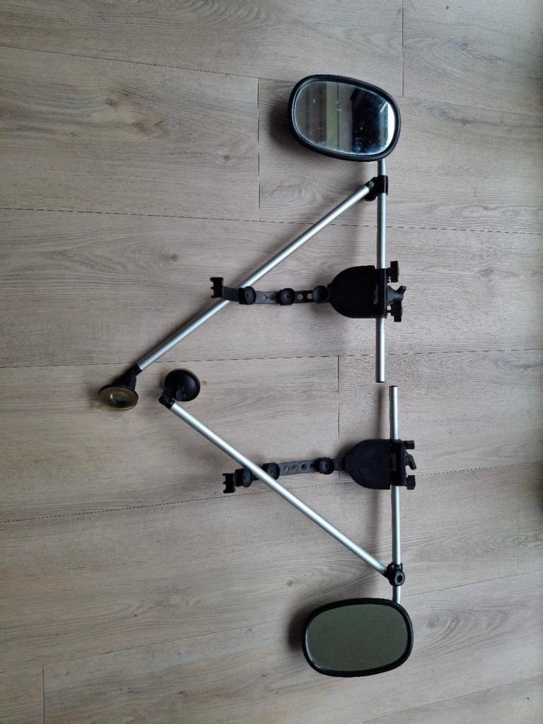 Set van 2 universele caravanspiegels, Caravans en Kamperen, Ophalen of Verzenden, Gebruikt