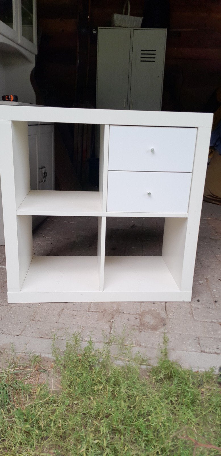 Witte 4-vaks pax kast met 2 lades, Huis en Inrichting, Ophalen, Gebruikt