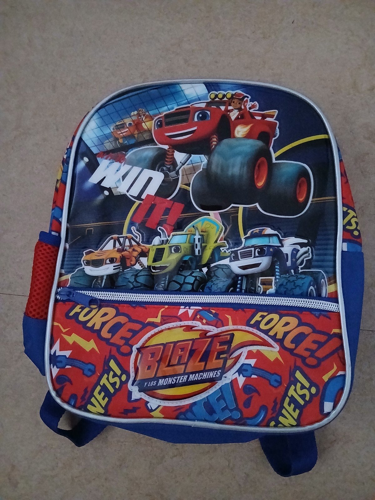 Rugtas Blaze en de monsterwielen ZGAN, Ophalen of Verzenden, Overige merken, 30 tot 45 cm