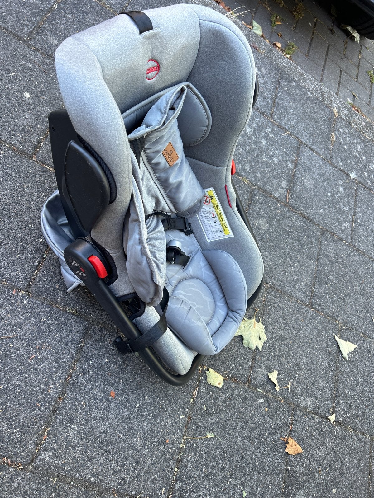 Lorelli Pluto autostoel 0-13 kg - Grijs, 0 t/m 13 kg, Ophalen, Overige merken, Gebruikt