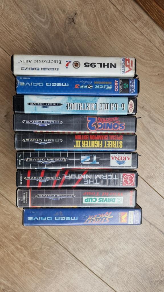 Sega Mega Drive Spellen Collectie., Spelcomputers en Games, Games | Sega, Gebruikt, Mega Drive, Overige genres, Ophalen