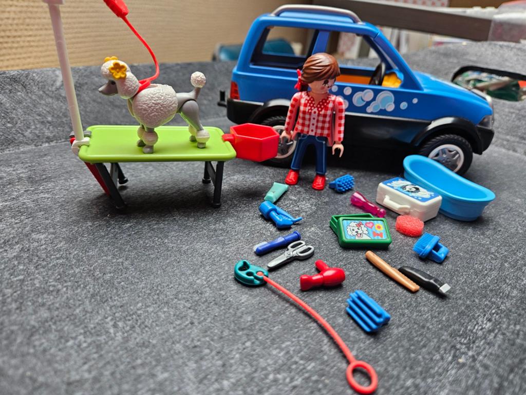 Playmobil mobile hondensalon 9278, Ophalen of Verzenden, Zo goed als nieuw
