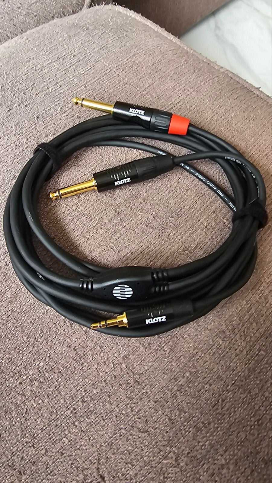 Klotz Pro Audio Kabel - Jack naar Mini Jac, Ophalen of Verzenden, Zo goed als nieuw, 2 tot 5 meter, Overige kabels