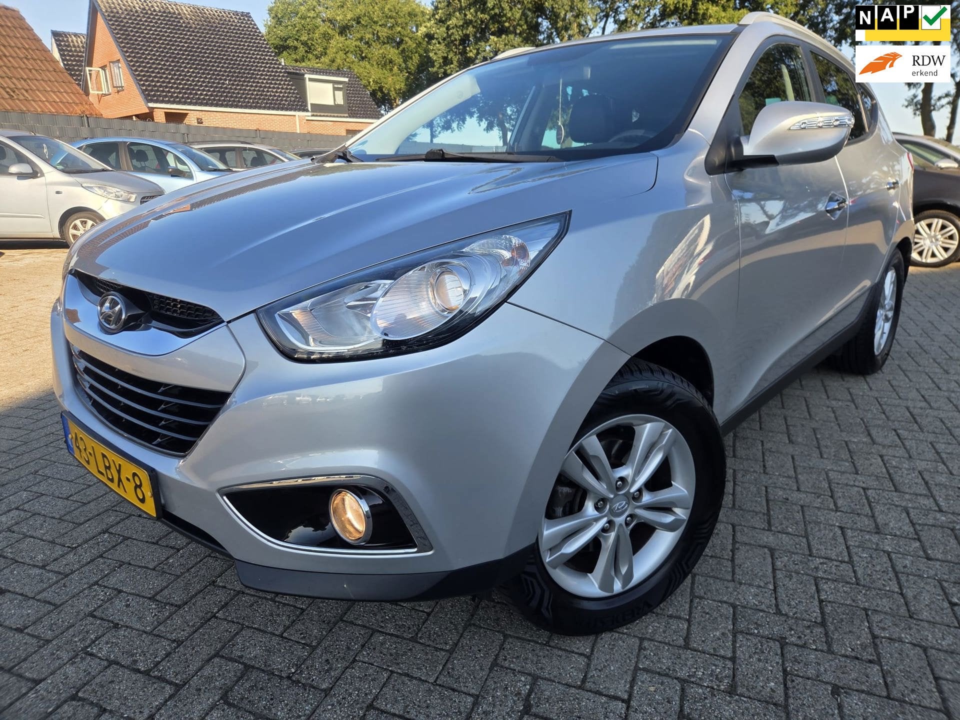 Hyundai Ix35 2.0i Active 2010. Climate/Cruise/Trekhaak/Half, Auto's, Elektrische ramen, Gebruikt, Zwart, 4 cilinders