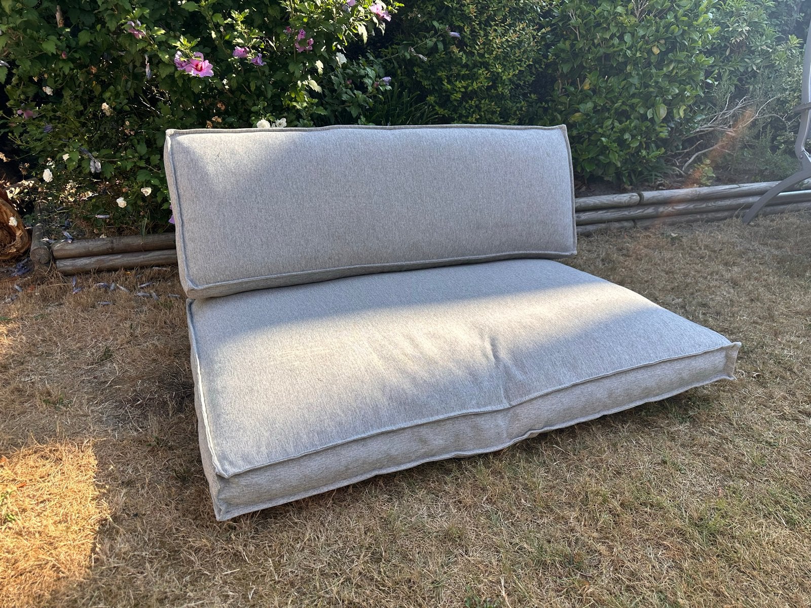 Palletkussen set 120x80 in goede staat, Tuin en Terras, Tuinmeubel-accessoires, Ophalen, Gebruikt