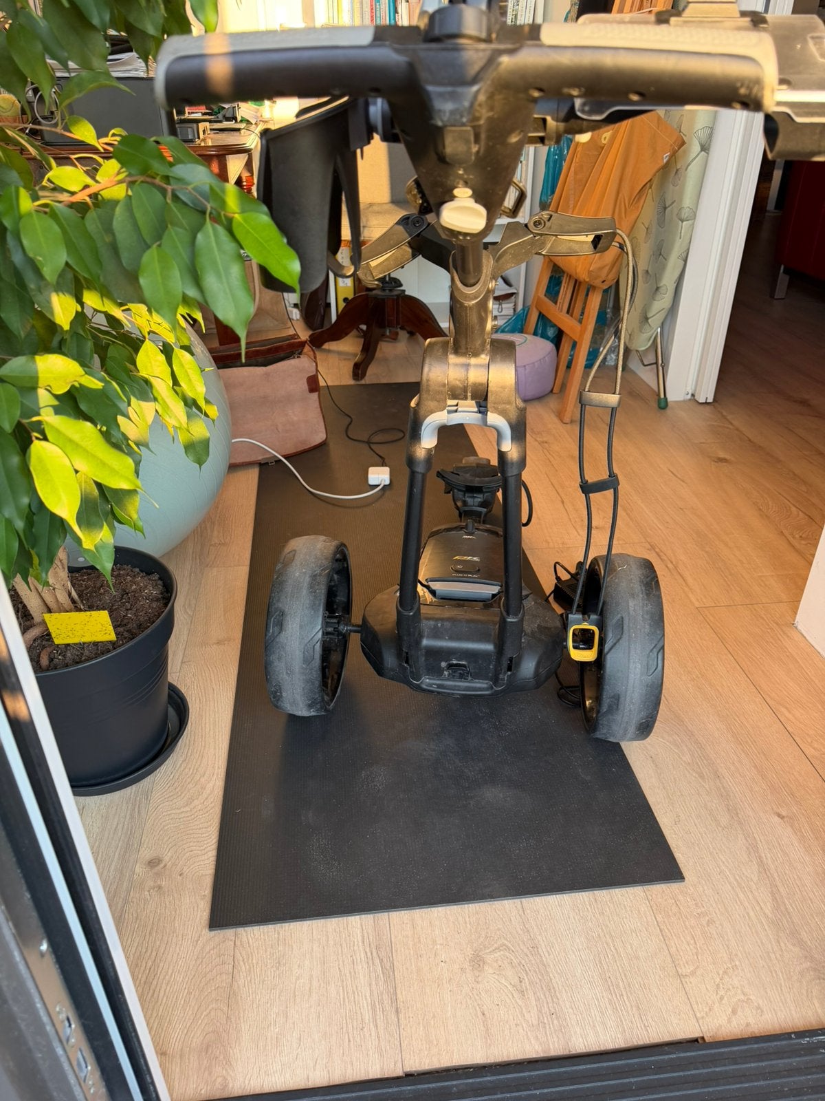 Powakaddy fx 3 ebs elektrische trolley, Ophalen, Gebruikt, Golfkar, Overige merken