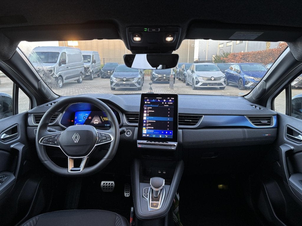Renault Symbioz 1.6 E-Tech full hybrid 145 esprit Alpine Nav, Auto's, Renault, 745 kg, Parkeersensor, Gebruikt, Wit