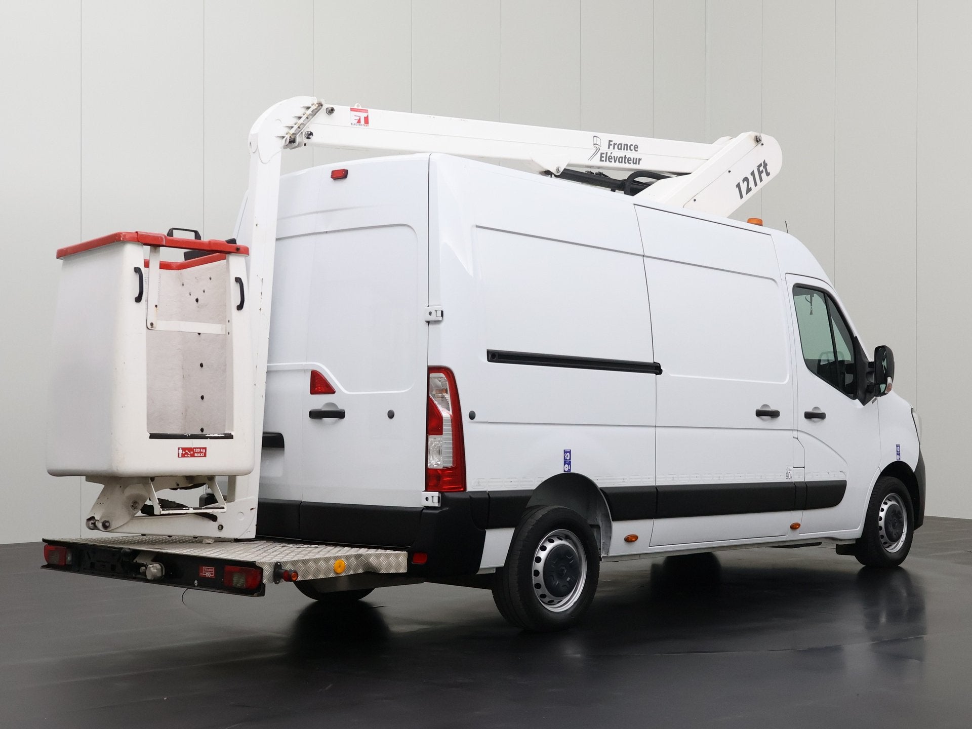 Renault Master 2.3DCI 145PK L2H2 Hoogwerker | Airco | Cruise, Gebruikt, Multifunctioneel stuurwiel, Renault, 2 stoelen