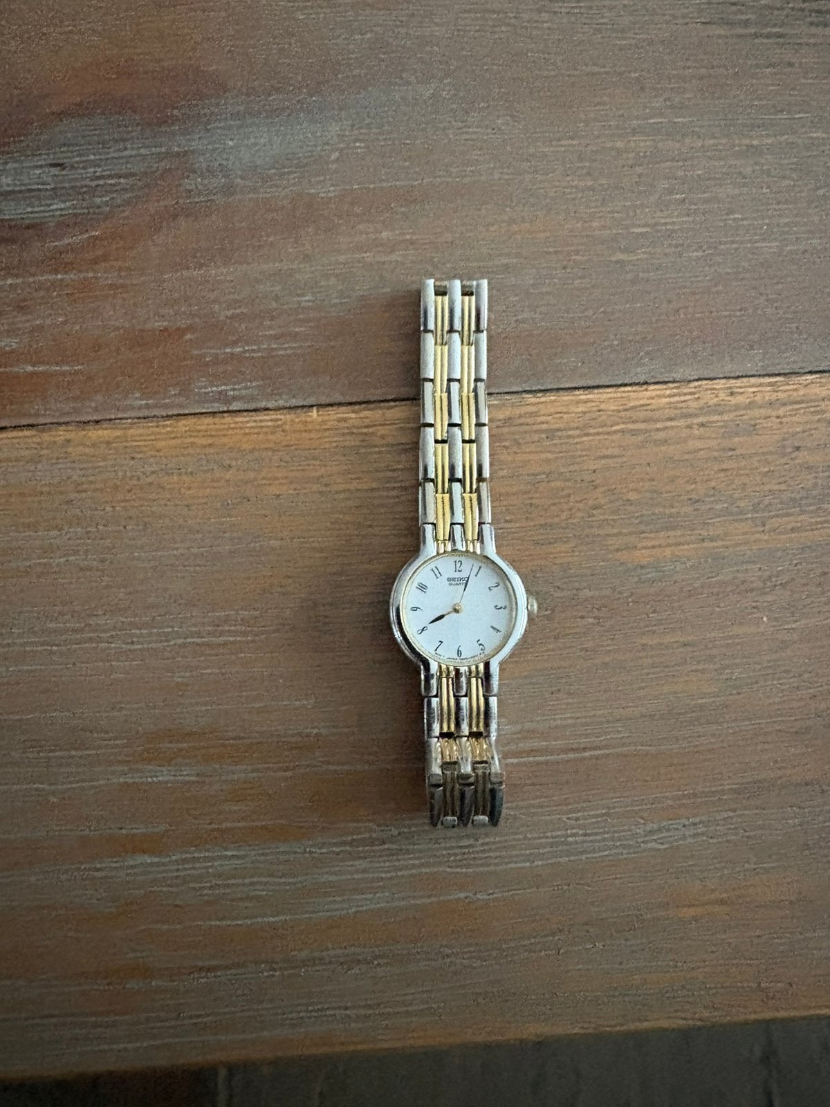 Seiko Quartz dameshorloge – vintage – origineel, Ophalen of Verzenden, Zo goed als nieuw, Staal, Seiko