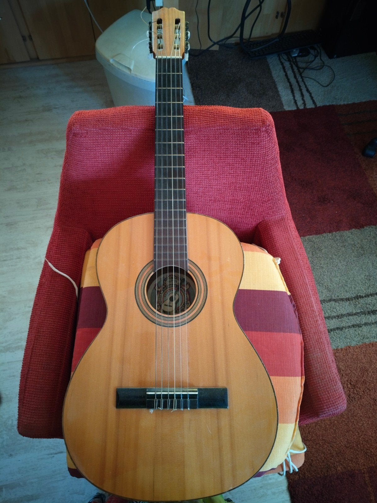 Klassieke gitaar en mandoline, Muziek en Instrumenten, Snaarinstrumenten | Mandolines, Ophalen, Gebruikt