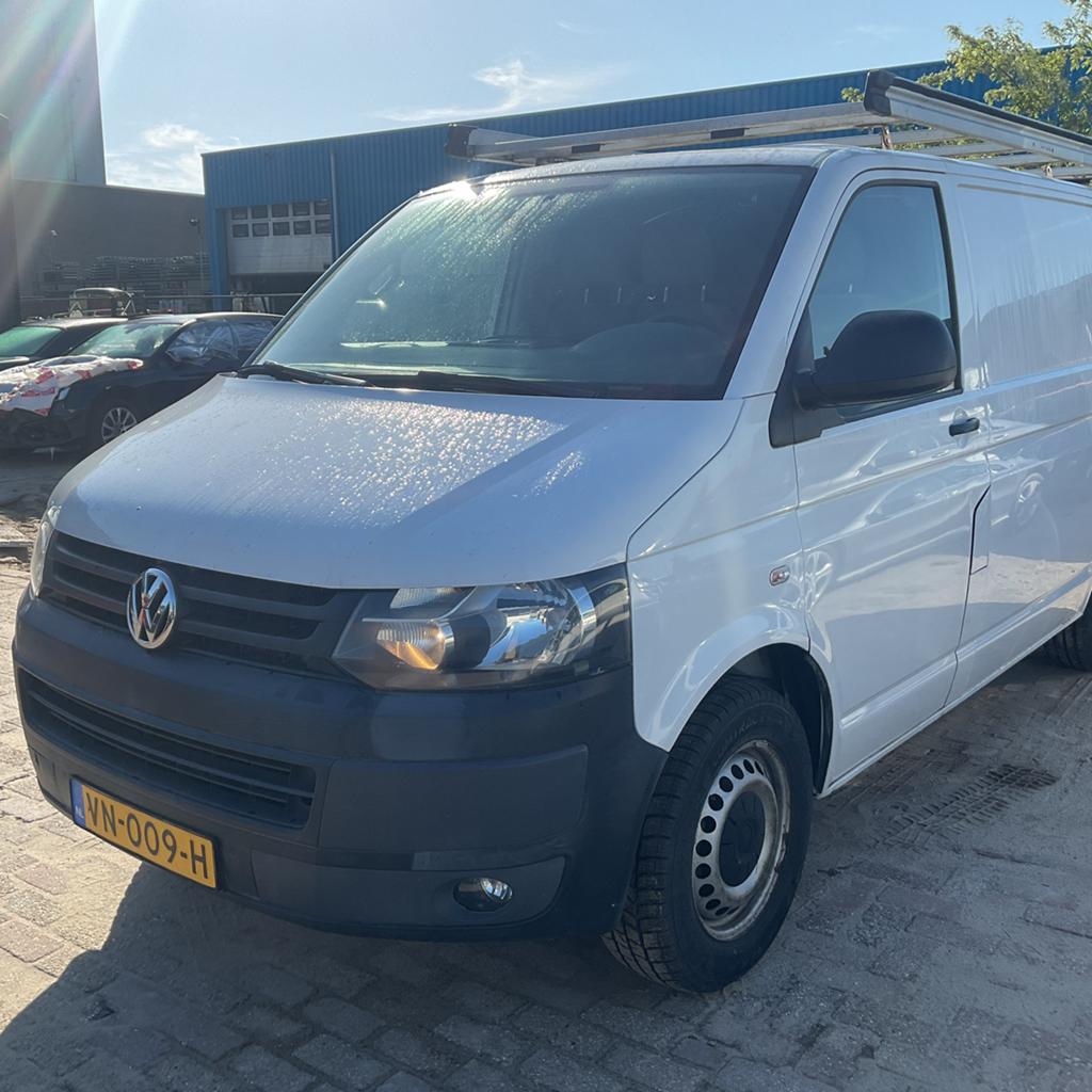 Volkswagen Transporter 2.0 D 62KW BJ.2015. AIRCO/CRUISE, Auto's, Voorwielaandrijving, Euro 5, Zwart, 4 cilinders