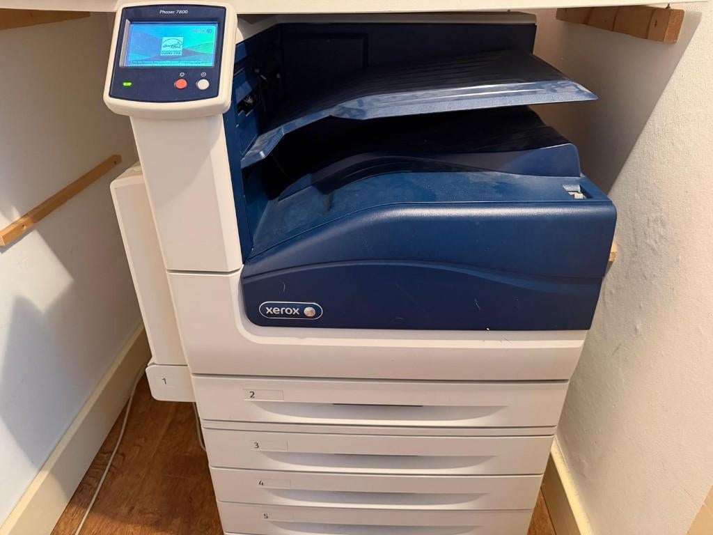Xerox Phaser 7800 duplex, netwerk, Computers en Software, Printers, Ophalen, Xerox, Gebruikt, Kleur printen