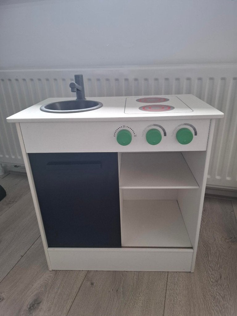 Speelkeuken, Kinderen en Baby's, Speelgoed | Speelkeukens, Ophalen, Zo goed als nieuw, Hout, Speelkeuken