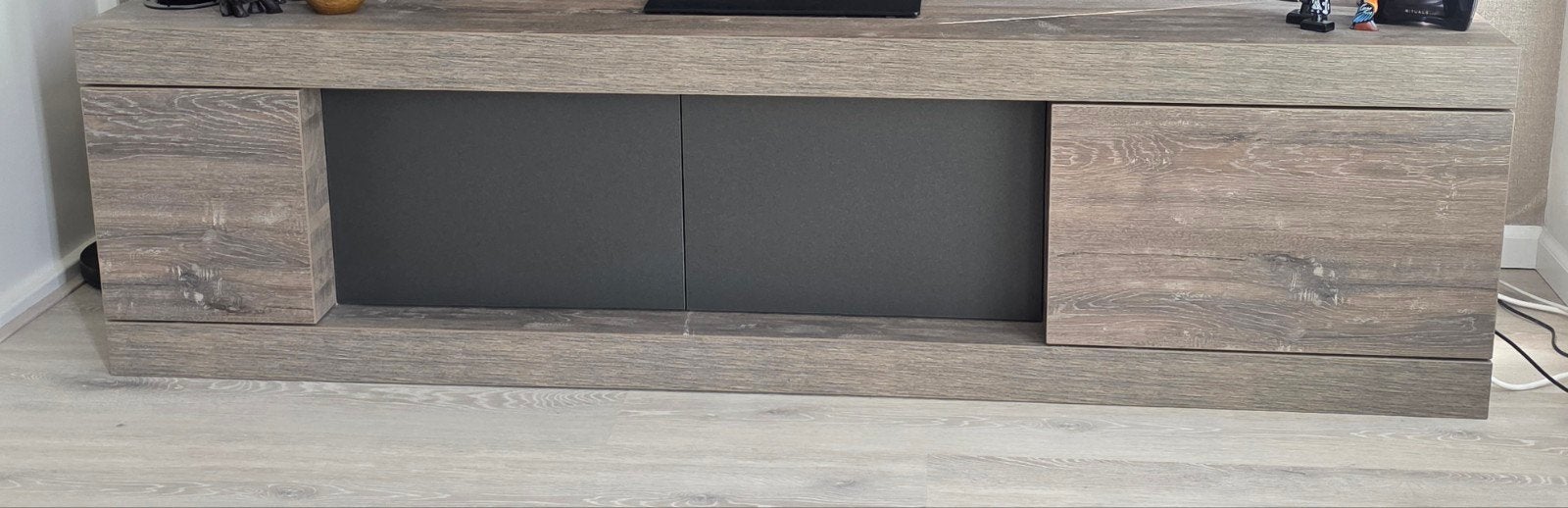 salontafel + tv meubel, Huis en Inrichting, Tafels | Salontafels, Ophalen, Gebruikt, Modern, Rechthoekig