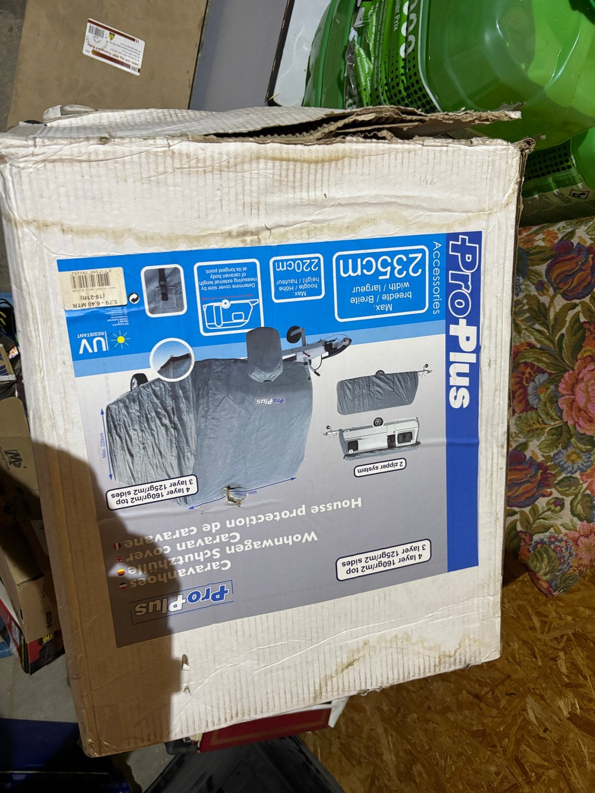 ProPlus Caravanhoes - Beschermhoes voor Caravan, Caravans en Kamperen, Ophalen, Nieuw
