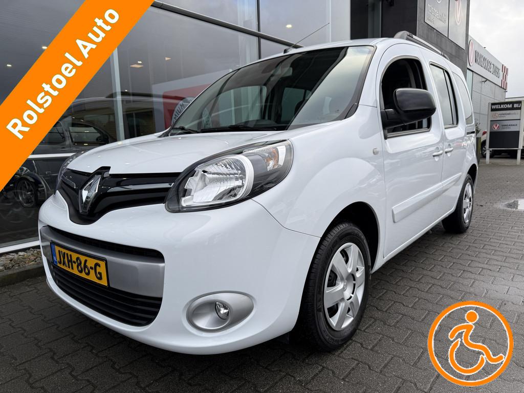 Renault Kangoo Family Automaat 3+1 Rolstoelauto 1.2 TCe (Zee, Stof, Gebruikt, Wit, Bedrijf