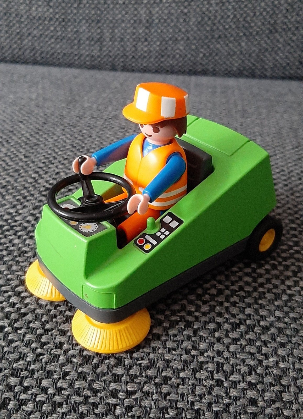 Playmobil veegmachine 3790, vintage, Gebruikt, Complete set, Voertuig, Ophalen of Verzenden