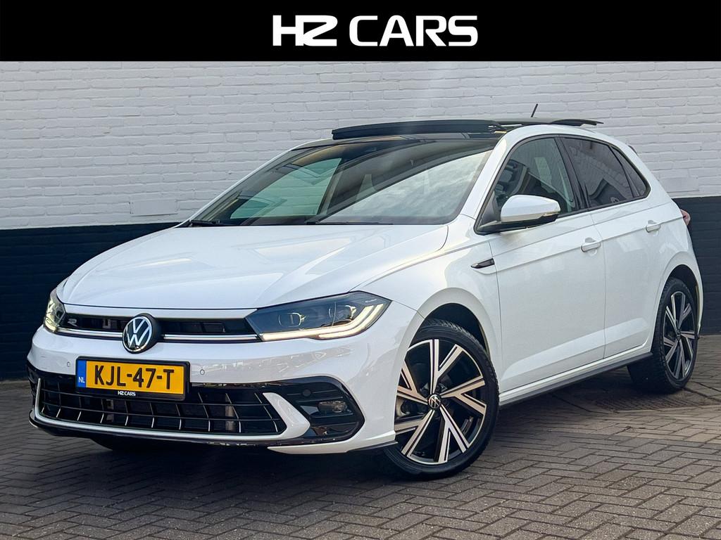 Volkswagen Polo 1.0 TSI R-Line/Automaat/Pano/IQ/Camera/Keyle, Automaat, Gebruikt, Wit, Bedrijf