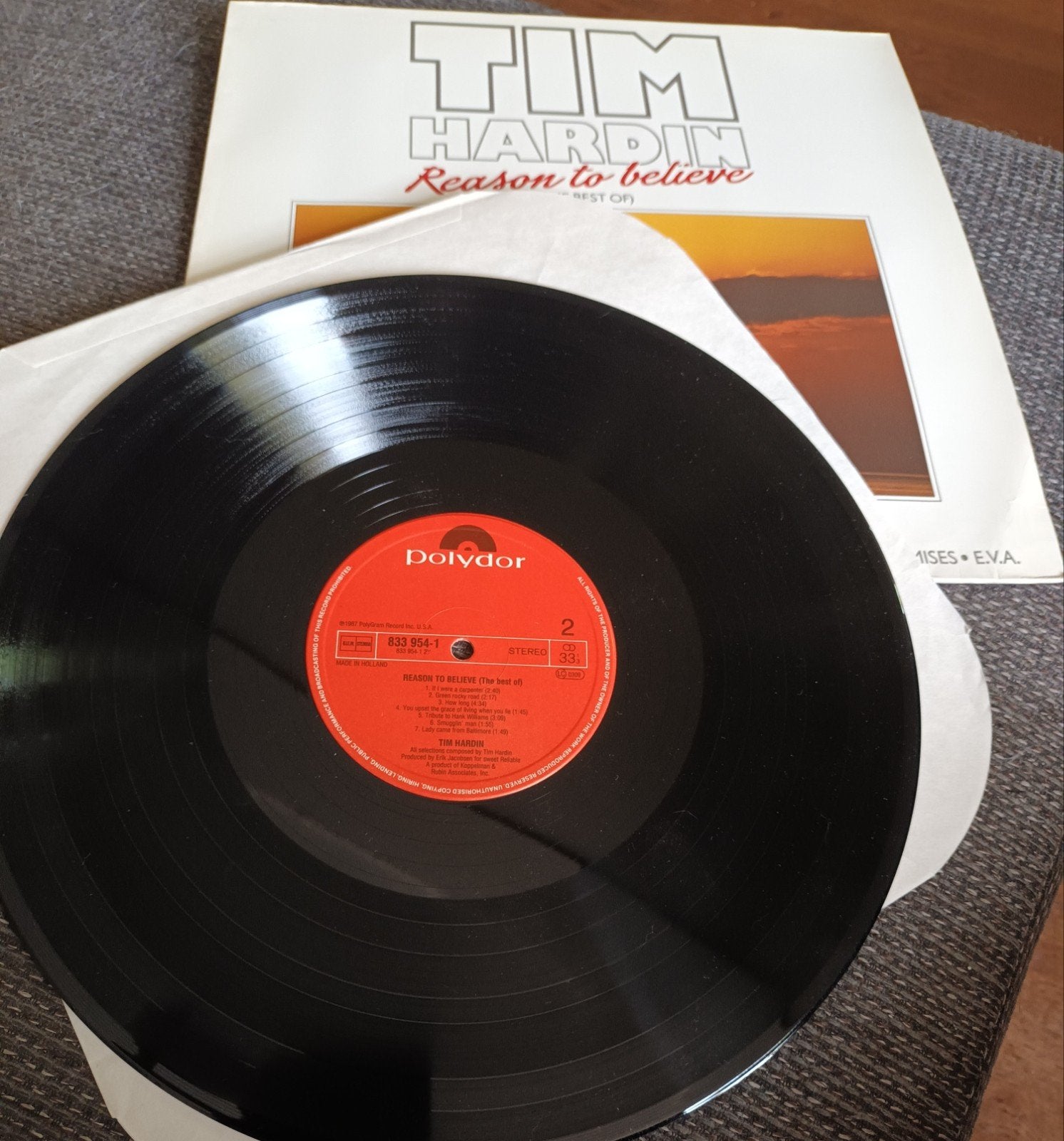 Tim Hardin - Reason to believe 1987 /VG++, Cd's en Dvd's, Ophalen of Verzenden, Gebruikt, Overige formaten, Poprock