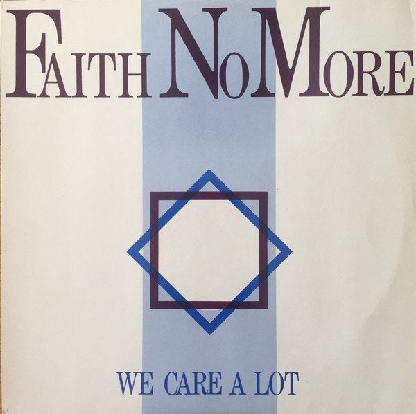 faith no more/we care a lot-punk/metal/funk-ZELDZAAM+insert, Verzenden, Gebruikt, 12 inch
