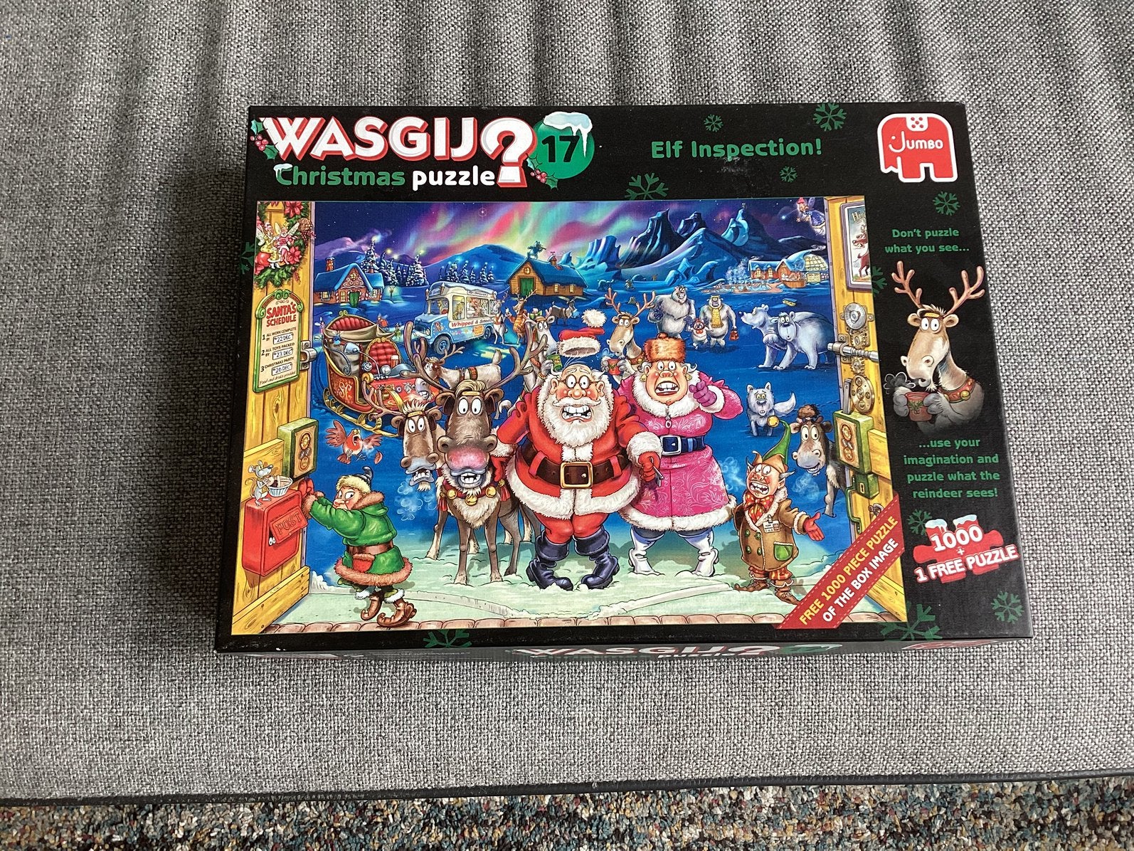 Wasgij kerst, Ophalen, 500 t/m 1500 stukjes, Gebruikt