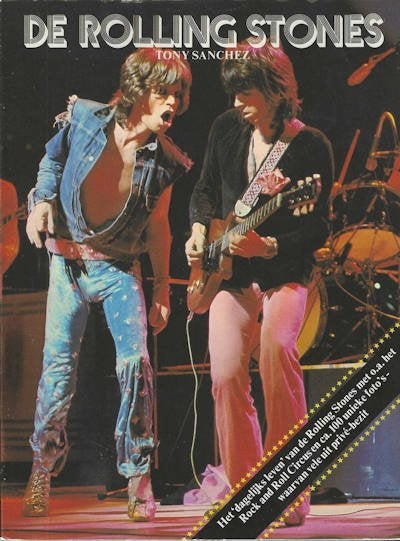 BOEK : DE WILDE JAREN VAN  The "ROLLING STONES" 1978  BK076, Ophalen of Verzenden, Gebruikt, Overige formaten, Pop