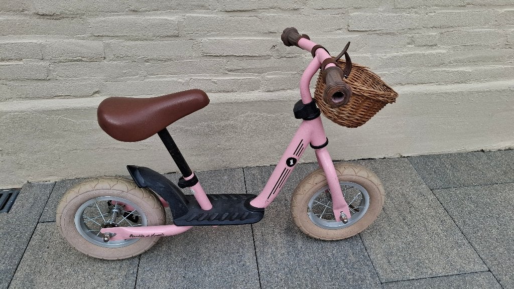 Bandits and Angels loopfiets roze, Ophalen, Zo goed als nieuw, Loopfiets