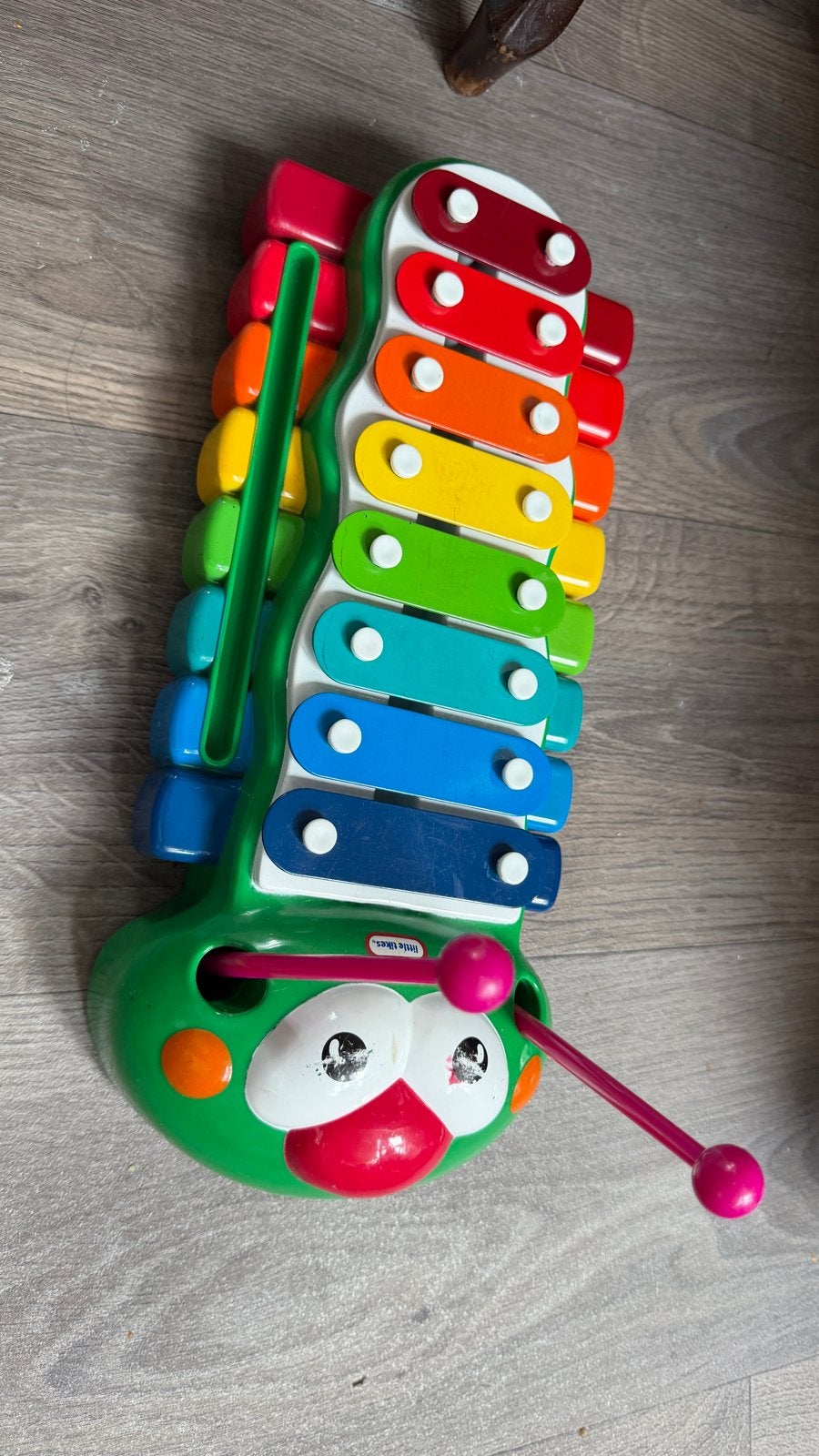 kinderspeelgoed/Little Tikes Muzikale Rups Xylofoon, Ophalen of Verzenden, Gebruikt, Overige typen