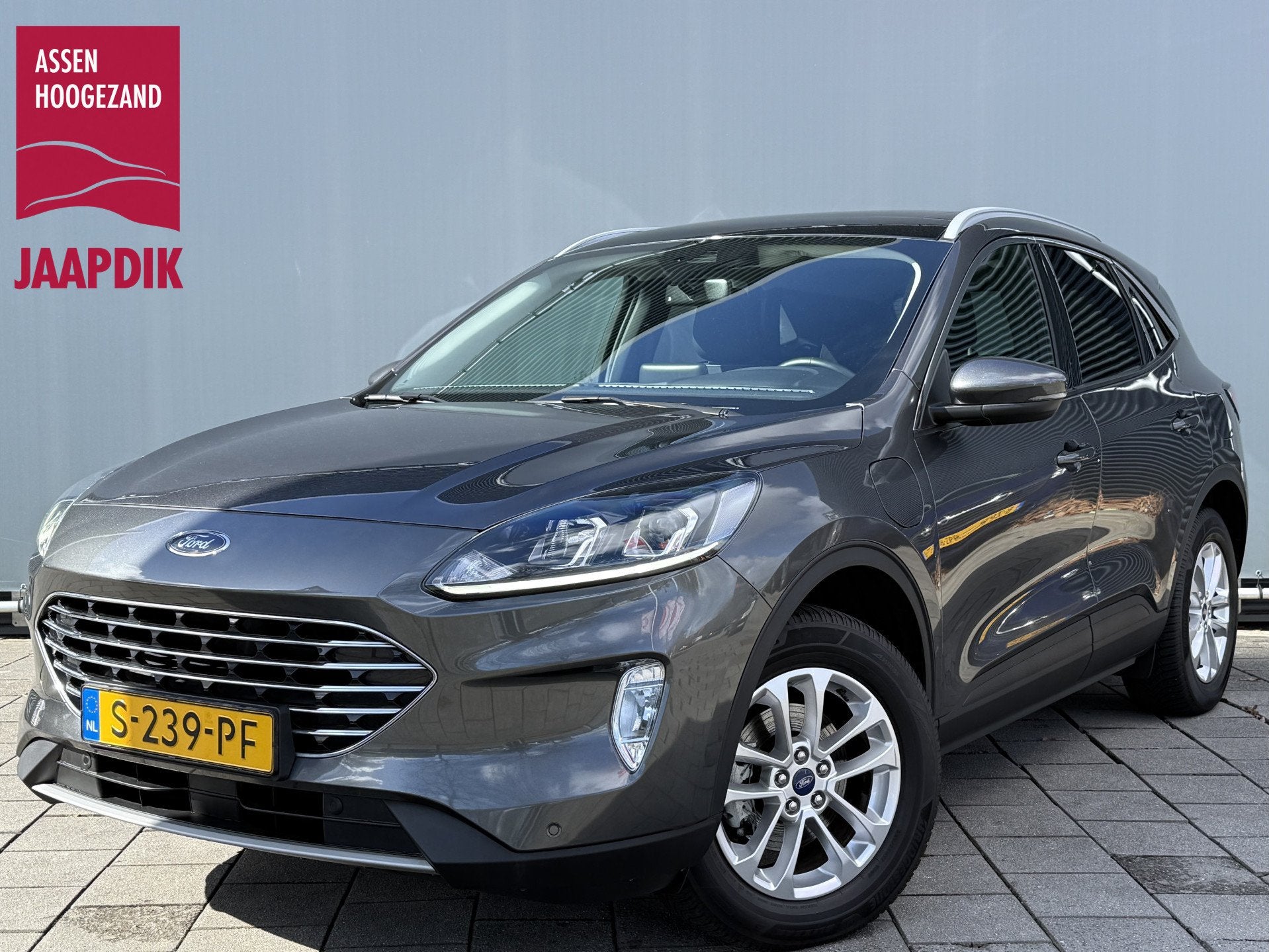 Ford Kuga BWJ 2023 | 2.5 PHEV 225PK Titanium | PANO DAK | CA, Gebruikt, 4 cilinders, Bedrijf, Hybride Elektrisch/Benzine