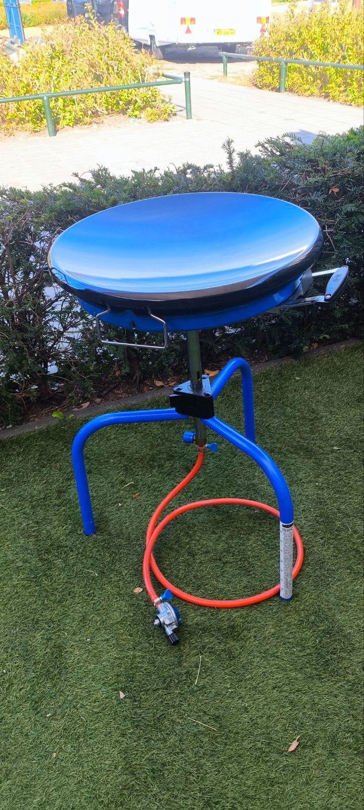 Cadac Skottelbraai + bakplaat +  2 anti-aanbakhoezen, Ophalen, Gebruikt, Cadac
