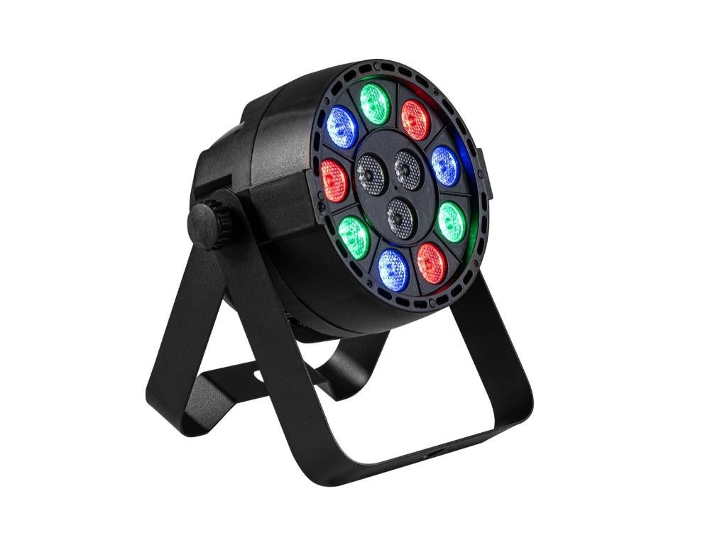EUROLITE Set 4x AKKU Mini PARty RGBW Spot MK2 + Soft Bag, Geluidgestuurd, ., Nieuw, Ophalen of Verzenden