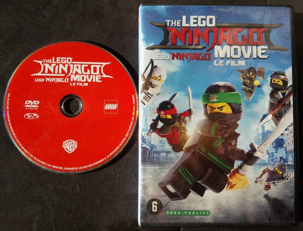 DVD - The Lego Ninjago Movie - Film, Animatie, Ophalen of Verzenden, Zo goed als nieuw, Vanaf 6 jaar