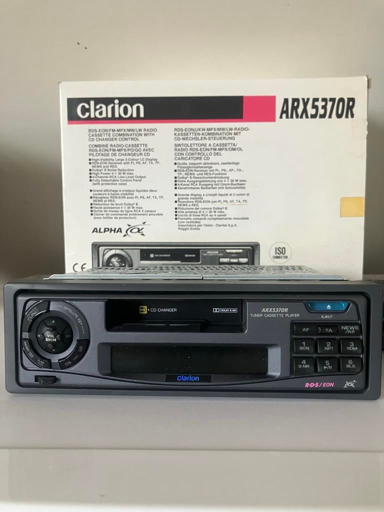 Clarion autoradio, JBL versterker, Visaton & JBL speakers, Ophalen of Verzenden, Nieuw