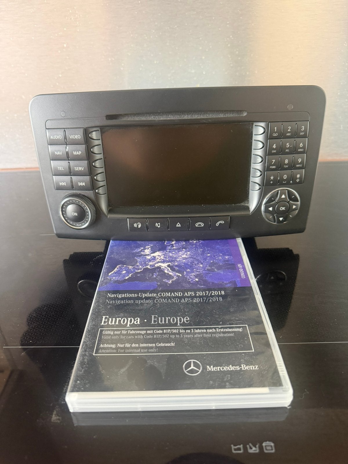 Org Radio Mercedes ML-klasse 2008, Ophalen of Verzenden, Gebruikt
