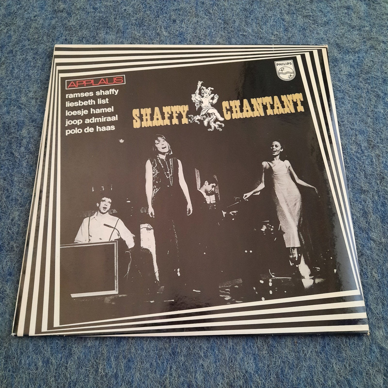 LP Ramses Shaffy en Liesbeth List - Shaffy Chantant, Cd's en Dvd's, Vinyl | Pop, LP, Pop, Ophalen of Verzenden, Zo goed als nieuw