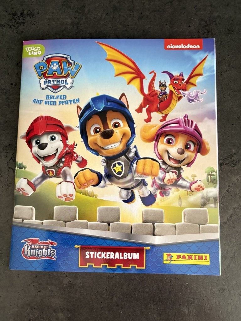 Paw Patrol - Resque Knights - album voor stickers, Verzamelen, Ophalen of Verzenden, Nieuw
