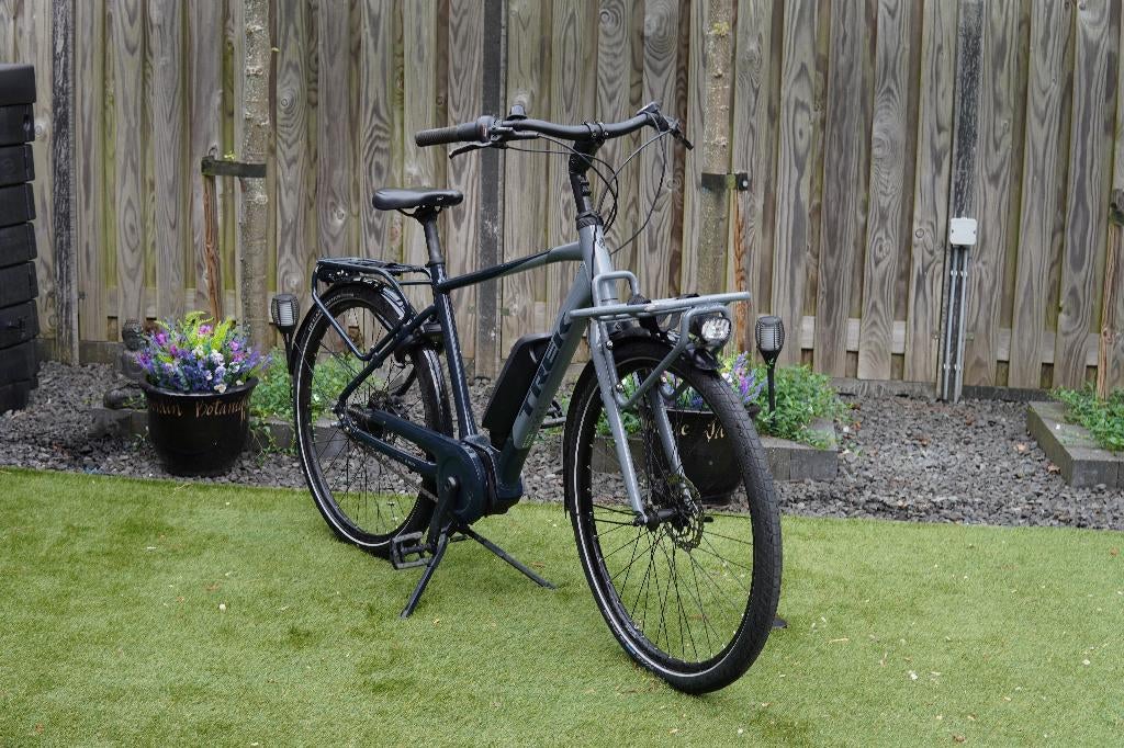 Trek District+ 2 Stagger E-bike | Powerpack 500Wh, Fietsen en Brommers, Elektrische fietsen, Gebruikt, 59 cm of meer, 50 km per accu of meer