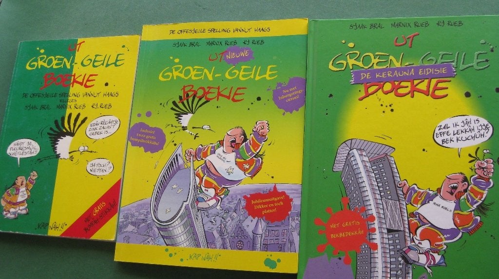 3 x Sjaak Bral en Marnix Rueb (Groen-Geile boekie), Ophalen of Verzenden, 20e eeuw of later, Zo goed als nieuw