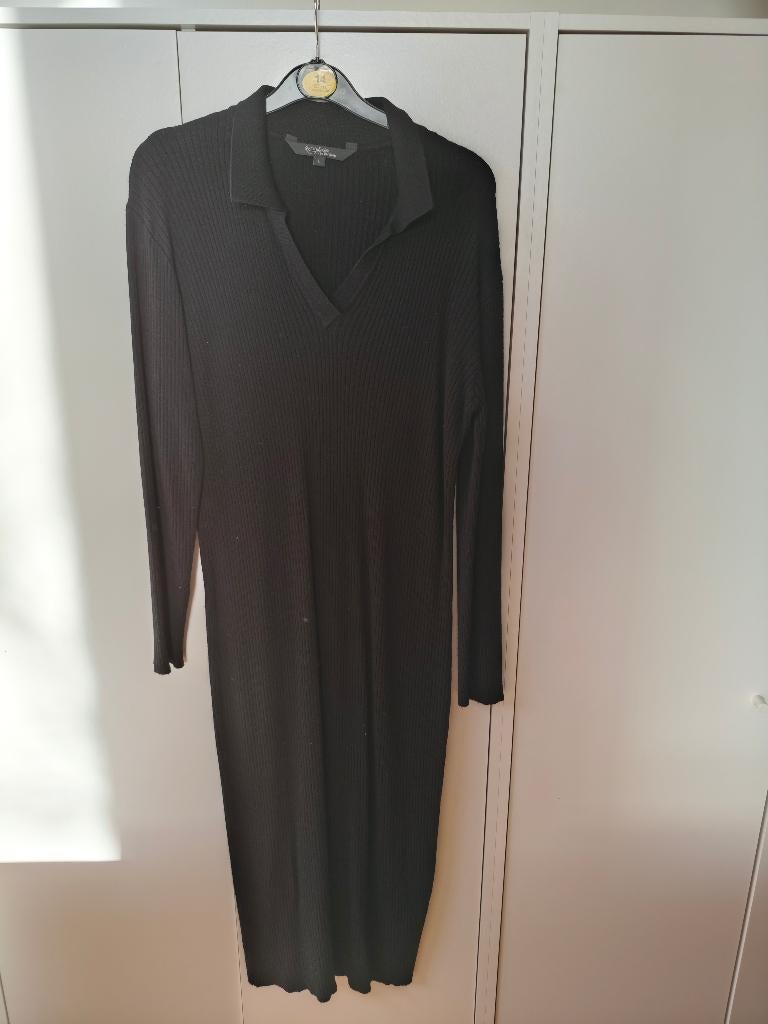 Jurk Miljuschka zwart maat L, Kleding | Dames, Miljuschka, Zwart, Maat 42/44 (L), Ophalen of Verzenden