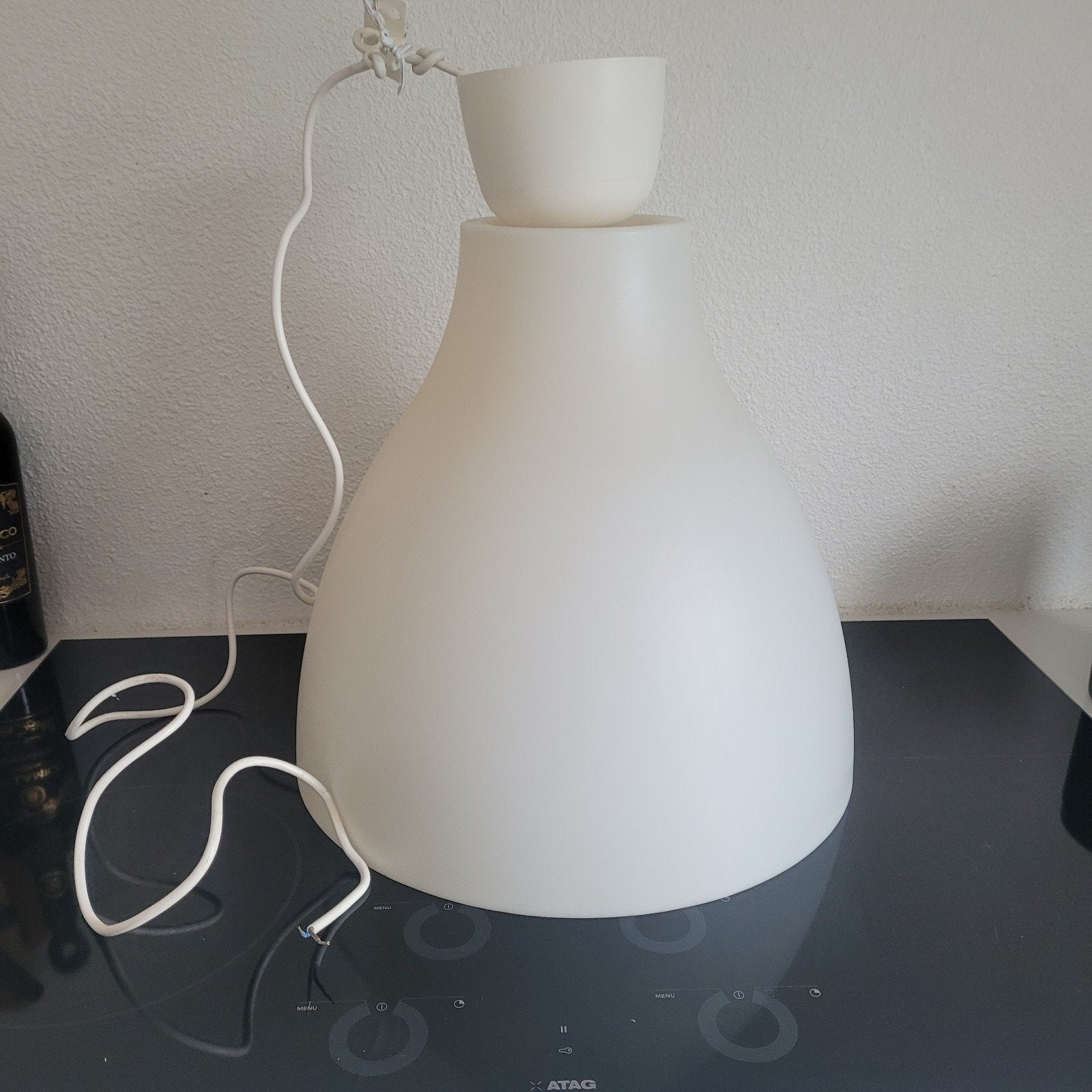ikea lamp, Ophalen